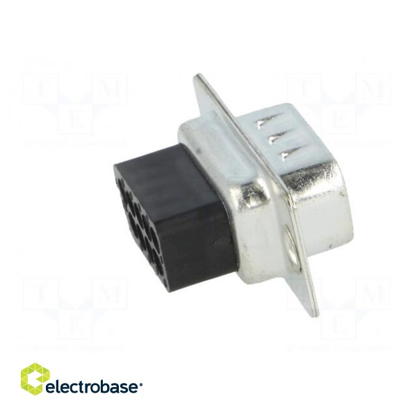 D-Sub | PIN: 9 | plug | male | for cable | Type: w/o contacts | 5A | 250V фото 7