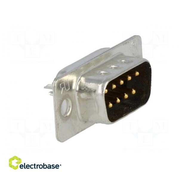 D-Sub | PIN: 9 | plug | male | soldering | HD 20 | Plating: gold flash image 8