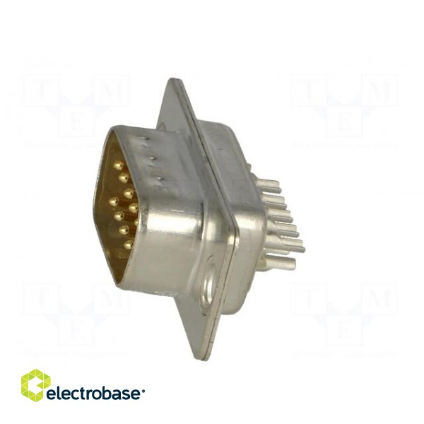 D-Sub | PIN: 9 | plug | male | soldering | Type: turned contacts paveikslėlis 3