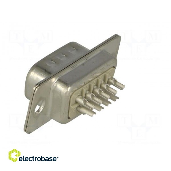 D-Sub | PIN: 9 | plug | male | soldering | Type: turned contacts paveikslėlis 4