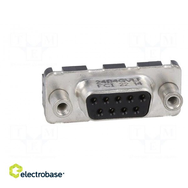 D-Sub | PIN: 9 | socket | female | for panel mounting | straight | 5A image 9