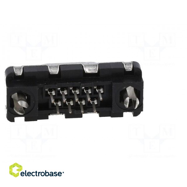 D-Sub | PIN: 9 | socket | female | for panel mounting | straight | 5A image 5