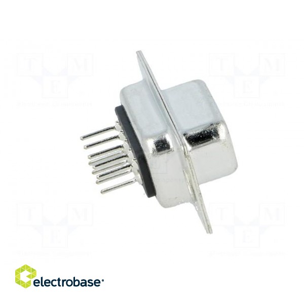D-Sub | PIN: 9 | socket | female | on PCBs | straight | THT | UNC4-40 | 3A image 7