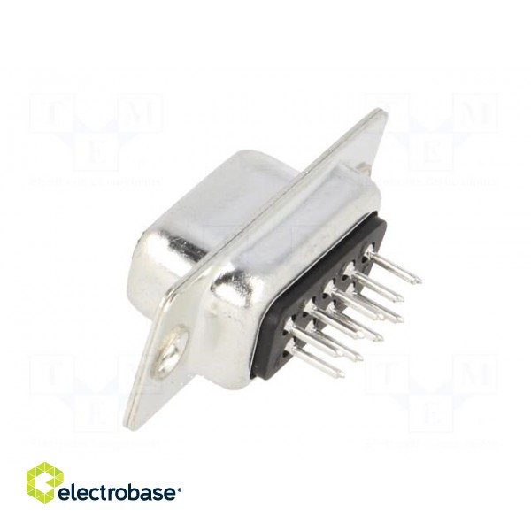 D-Sub | PIN: 9 | socket | female | straight | THT | 5A | 20mΩ image 4