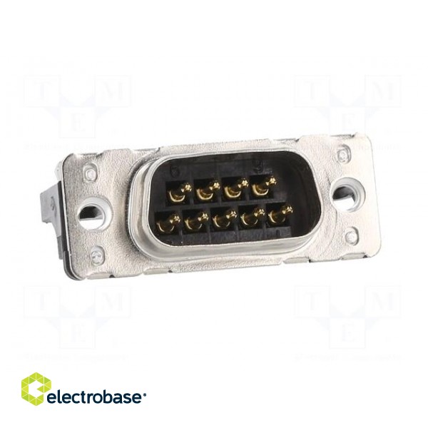 D-Sub | PIN: 9 | socket | male | angled 90° | THT | UNC 4-40 image 9