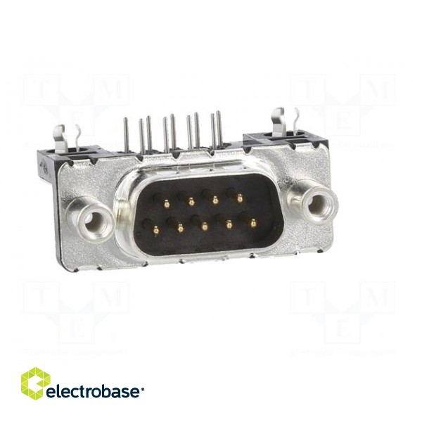 D-Sub | PIN: 9 | socket | male | for panel mounting | angled 90° | 5A image 9