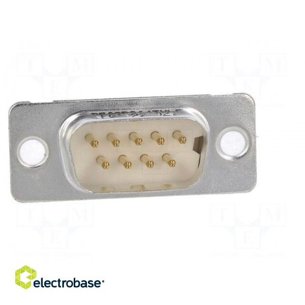 D-Sub | PIN: 9 | socket | male | for panel mounting | straight | 5A фото 9