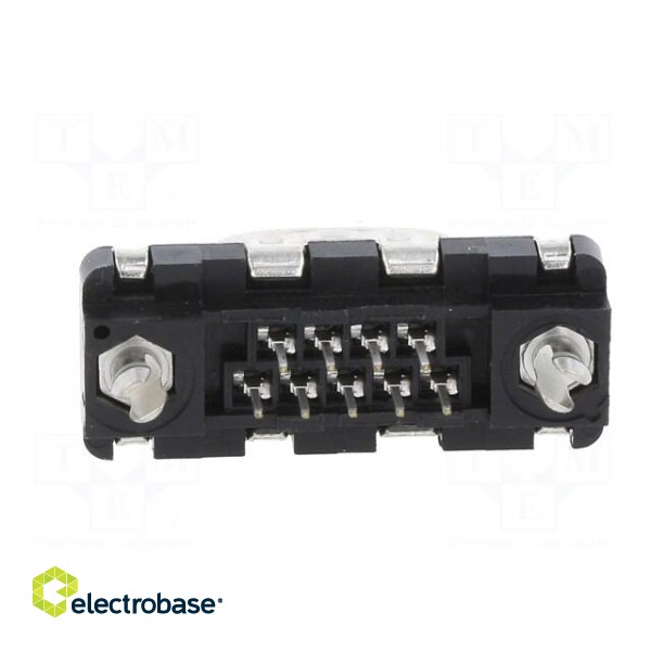 D-Sub | PIN: 9 | socket | male | for panel mounting | straight | 5A image 5