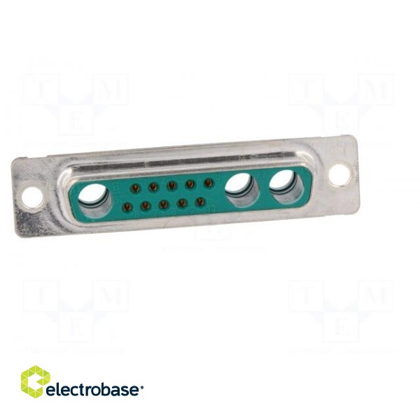 Special D-Sub | PIN: 13(3+10) | plug | female | for cable | soldering paveikslėlis 9