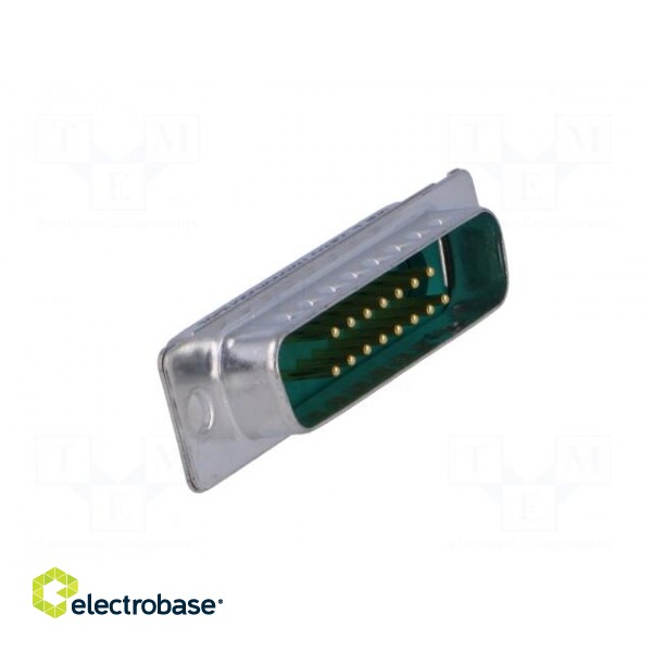 Special D-Sub | PIN: 17(2+15) | plug | male | for cable | soldering image 8