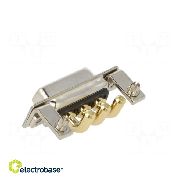 Special D-Sub | PIN: 3 | plug | female | on PCBs | THT | MHCD | 240V image 4