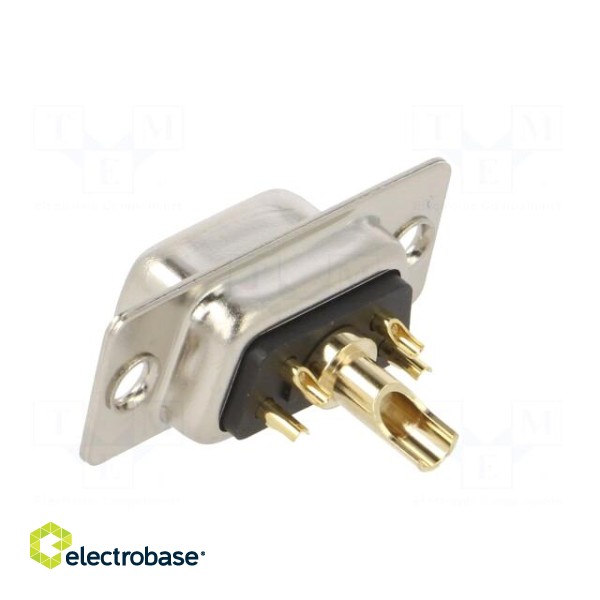 Special D-Sub | PIN: 5(1+4) | plug | female | for cable | soldering image 4