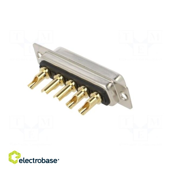 Special D-Sub | PIN: 5 | plug | female | for cable | soldering | MHCD image 6
