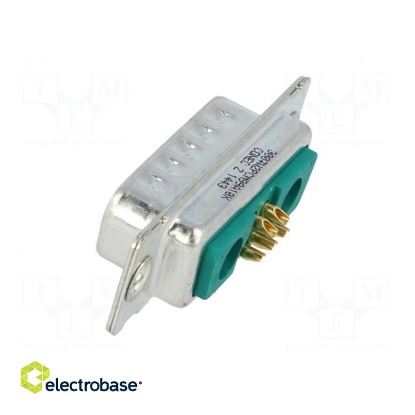 Special D-Sub | PIN: 7(2+5) | plug | male | for cable | soldering | 250V фото 4