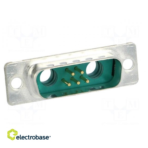 Special D-Sub | PIN: 7(2+5) | plug | male | for cable | soldering | 250V paveikslėlis 9