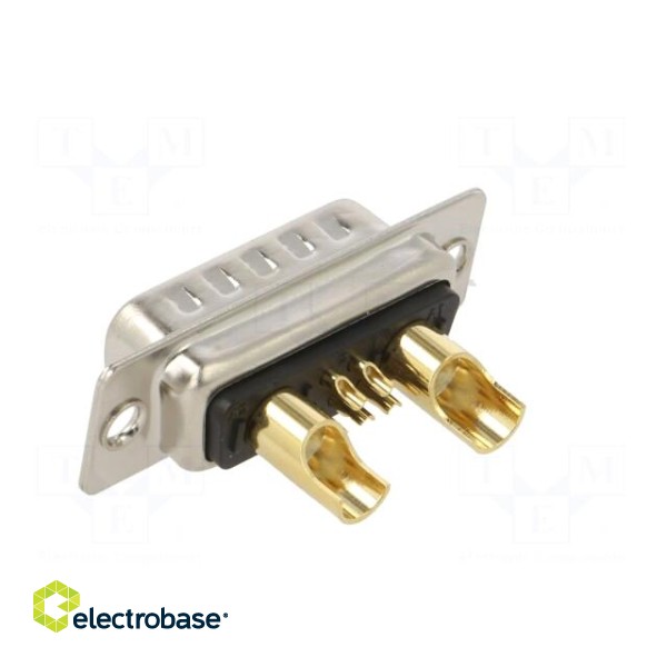 Special D-Sub | PIN: 7(2+5) | plug | male | for cable | soldering | MHCD image 4