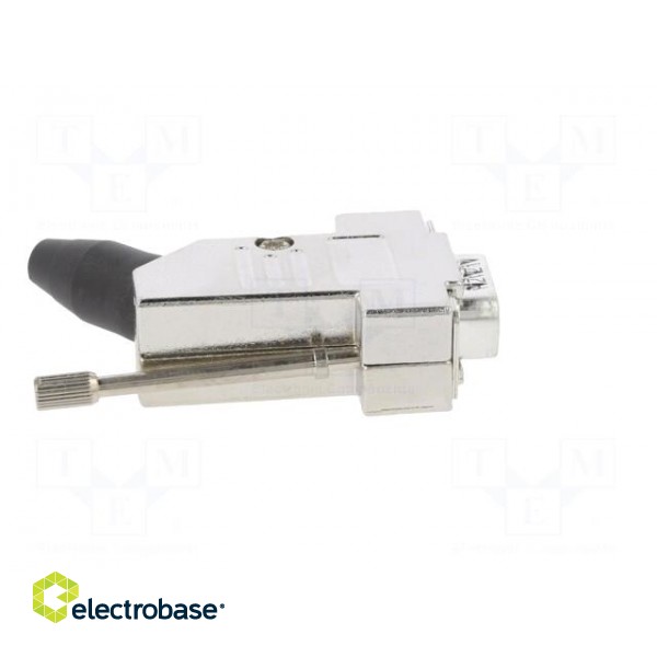 D-Sub HD | PIN: 15 | male | angled 45° | soldering | for cable | UNC 4-40 image 7
