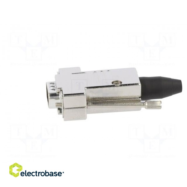 D-Sub HD | PIN: 15 | male | straight | soldering | for cable | gold flash image 3