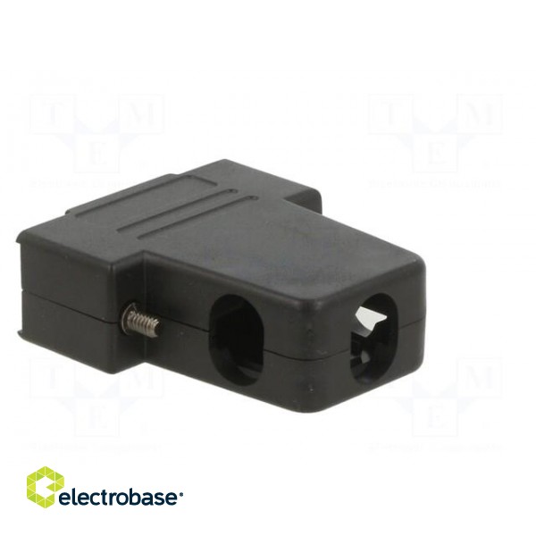 D-Sub | PIN: 26 | plug | male | soldering | for cable | black paveikslėlis 4