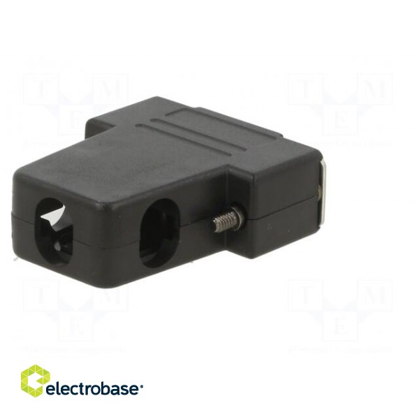 D-Sub | PIN: 26 | plug | male | soldering | for cable | black paveikslėlis 6