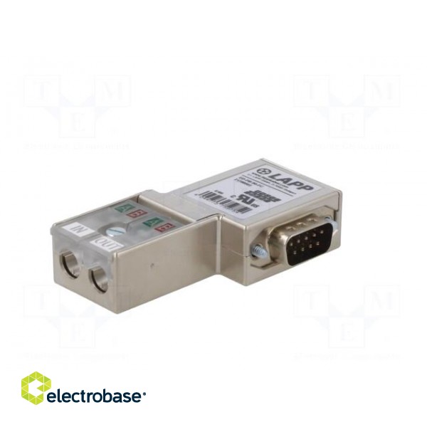 D-Sub | PIN: 9 | angled 90° | IDC | for cable | Type: Profibus фото 4