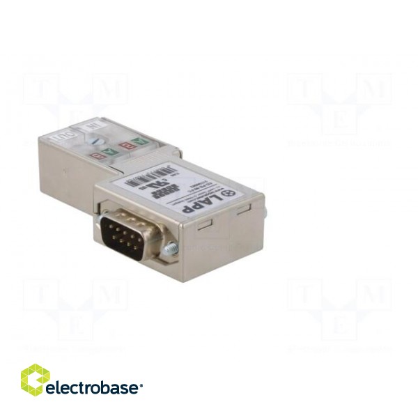 D-Sub | PIN: 9 | angled 90° | IDC | for cable | Type: Profibus фото 6