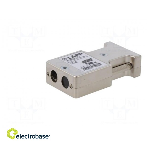 D-Sub | PIN: 9 | straight | screw terminal | for cable | Type: Profibus фото 2
