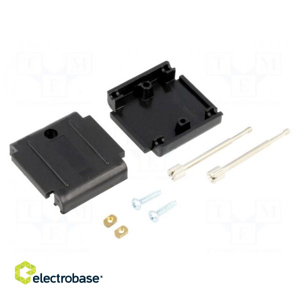 Enclosure: for D-Sub adapters | D-Sub 15pin | Locking: screws image 1