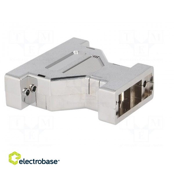 Enclosure: for D-Sub adapters | shielded | Locking: screws | UNC4-40 image 4