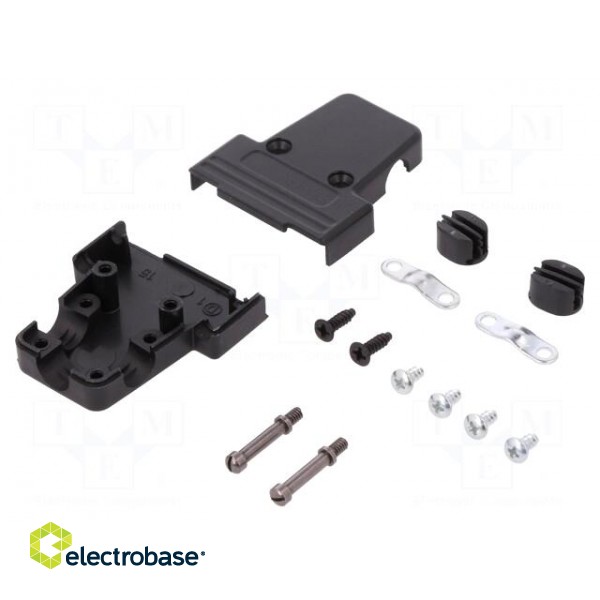 Enclosure: for D-Sub connectors | D-Sub 15pin,D-Sub HD 26pin фото 1