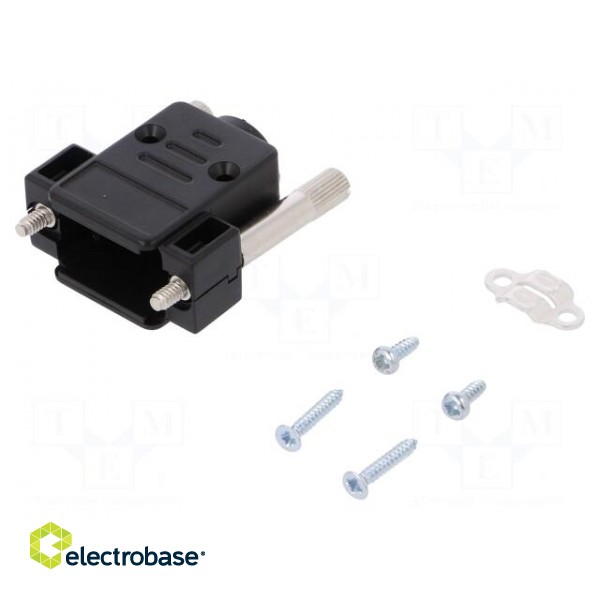 Enclosure: for D-Sub connectors | D-Sub 9pin,D-Sub HD 15pin image 1