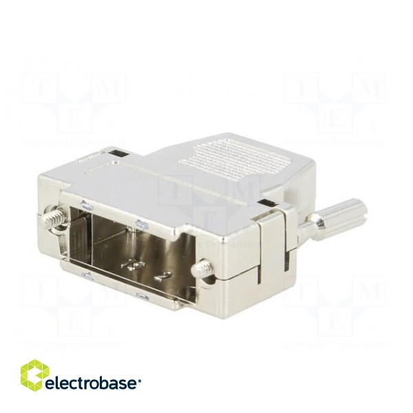 Enclosure: for D-Sub connectors | D-Sub HD 26pin | straight paveikslėlis 2
