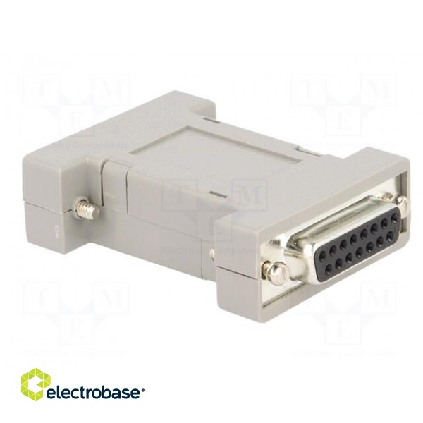 Transition: adapter | D-Sub 15pin male,D-Sub 15pin female paveikslėlis 4