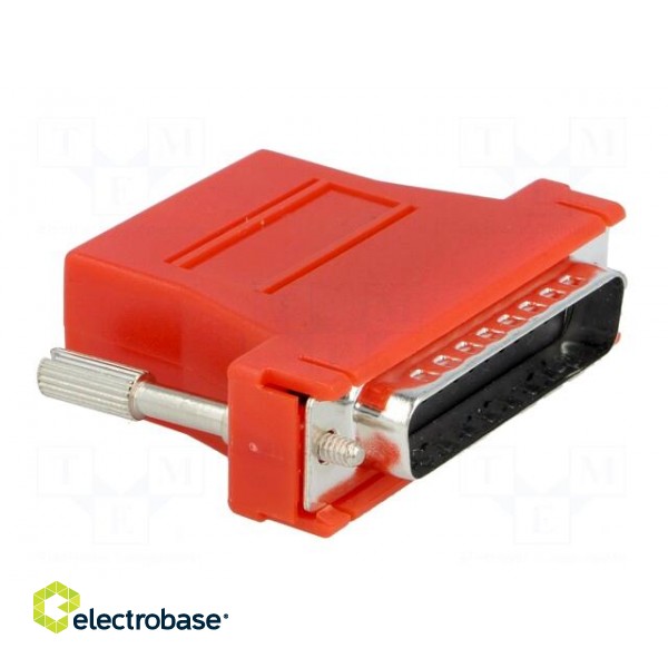 Transition: adapter | D-Sub 25pin male,RJ45 socket | red image 8