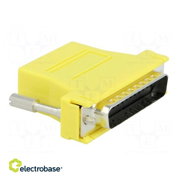 Transition: adapter | RJ45 socket,D-Sub 25pin male | yellow image 8