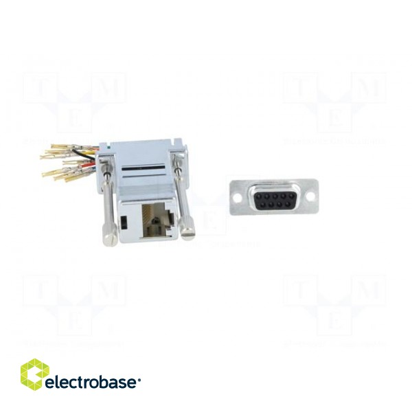Transition: adapter | RJ45 socket,D-Sub 9pin female image 9