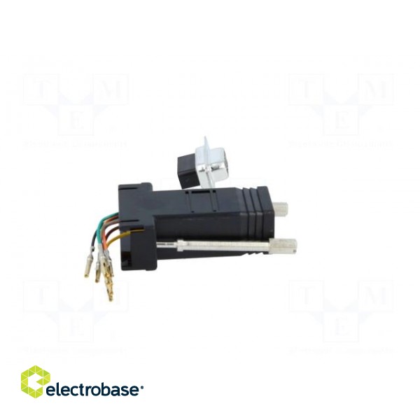 Transition: adapter | RJ45 socket,D-Sub 9pin female paveikslėlis 7