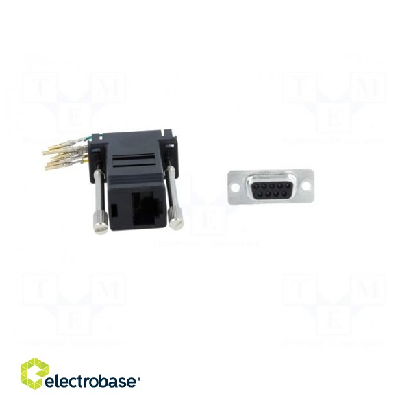 Transition: adapter | RJ45 socket,D-Sub 9pin female image 9