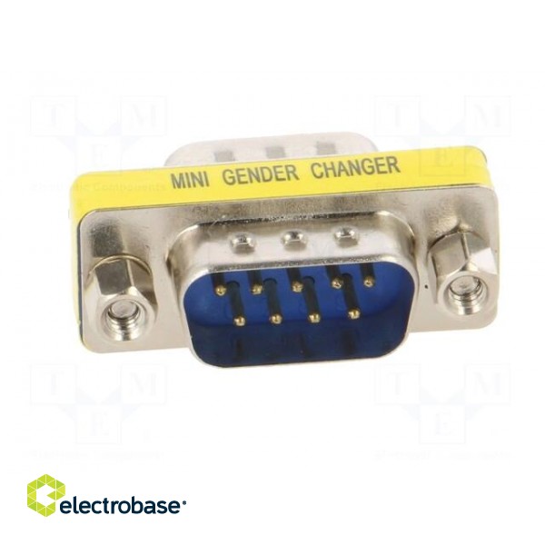 Transition: adapter | D-Sub 9pin male,both sides | gender changer image 9