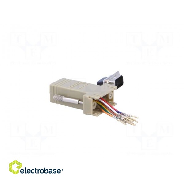 Transition: adapter | RJ45 socket,D-Sub 9pin male image 8