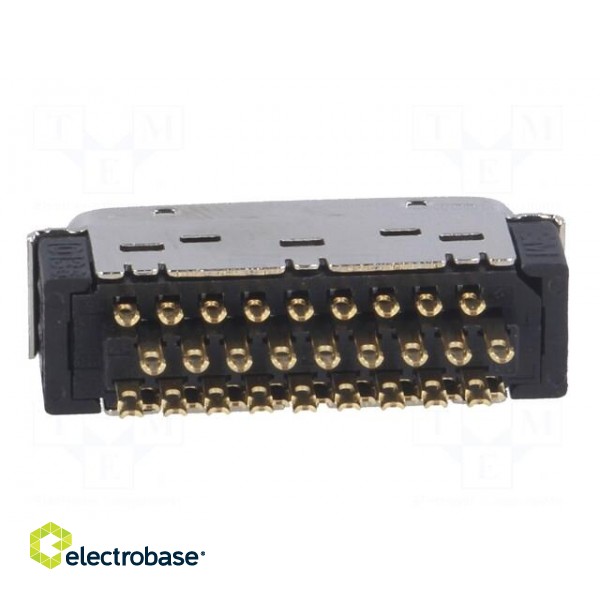 Connector: MDR | PIN: 36 | shielded | for cable | Mat: polyester | plug image 5