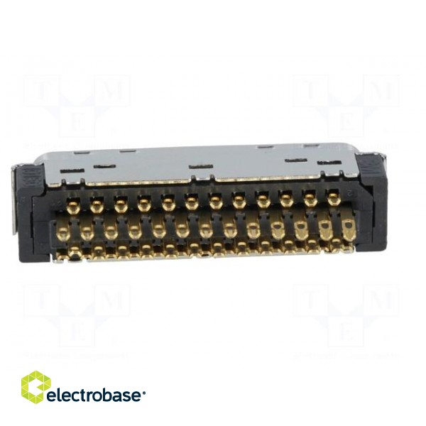 Connector: MDR | PIN: 50 | shielded | for cable | Mat: polyester | plug фото 5