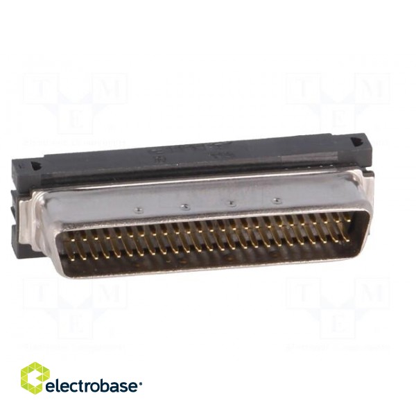 Connector: wire-board | PIN: 50 | shielded | for ribbon cable | plug image 9