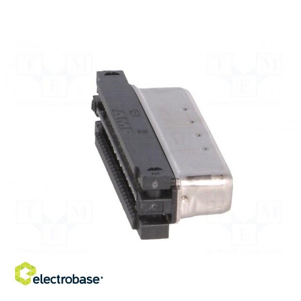 Connector: wire-board | PIN: 50 | shielded | for ribbon cable | plug image 7