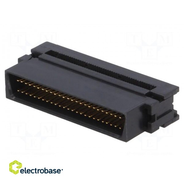Connector: wire-board | PIN: 50 | unshielded | plug | male | 1.27mm | IDC image 1