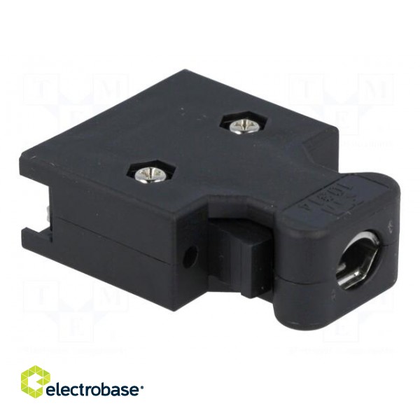 Plug case | PIN: 14 | Locking: latch | for cable | Mini D Ribbon image 4