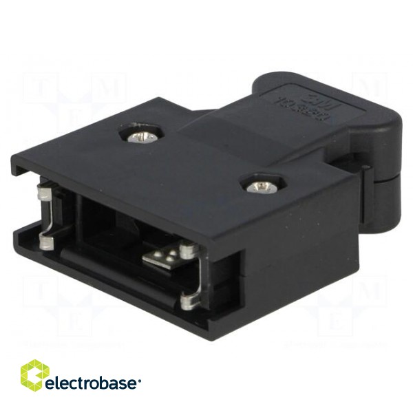 Plug case | PIN: 20 | Locking: latch | for cable | Mini D Ribbon image 1