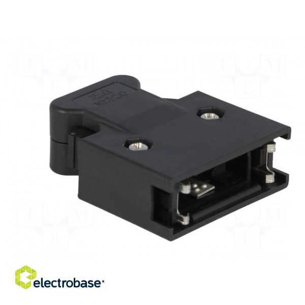 Plug case | PIN: 20 | Locking: latch | for cable | Mini D Ribbon image 8