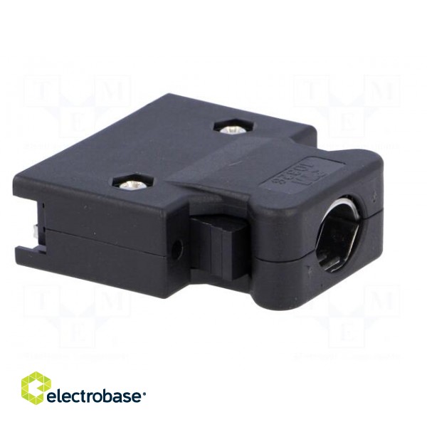 Plug case | PIN: 26 | Locking: latch | for cable | Mini D Ribbon image 4