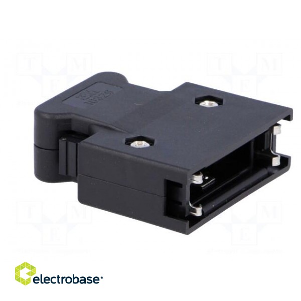 Plug case | PIN: 26 | Locking: latch | for cable | Mini D Ribbon image 8